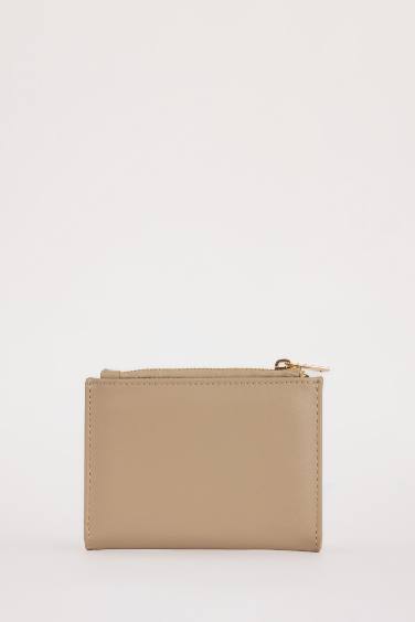 Portefeuille en simili cuir pour femme