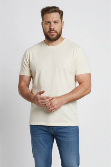 Regular Fit Crew Neck Short Sleeve T-Shirt