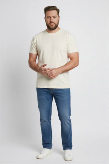 Regular Fit Crew Neck Short Sleeve T-Shirt