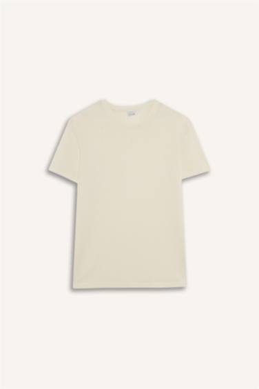 Regular Fit Crew Neck Short Sleeve T-Shirt