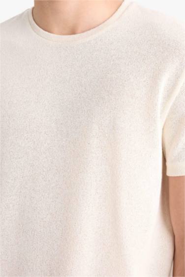 Regular Fit Crew Neck Short Sleeve T-Shirt