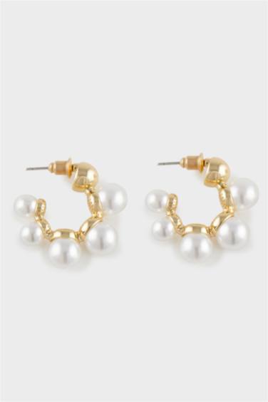 Woman 2 Piece Gold Earrings