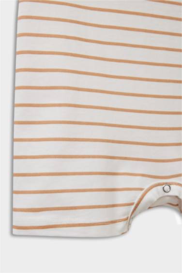 Baby Boy Newborn Dinosaur Printed Cotton Jumpsuit