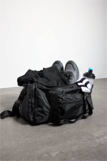 Мужская спортивная и дорожная сумка из ткани твилл