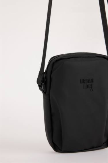 Мужская сумка через плечо из искусственной кожи