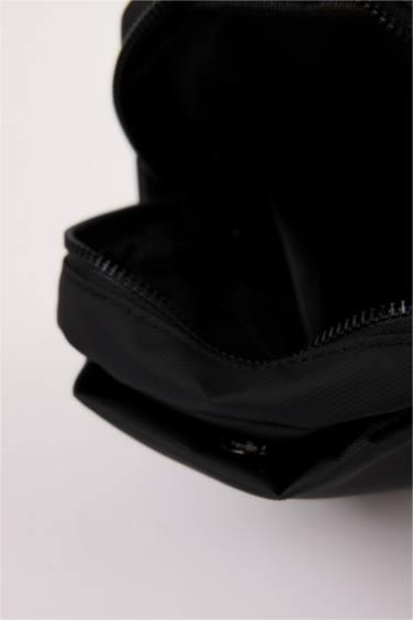 Мужская сумка через плечо из искусственной кожи