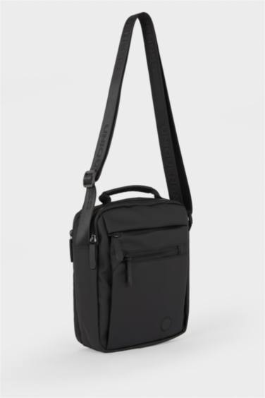 Мужская искусственная кожаная сумка через плечо