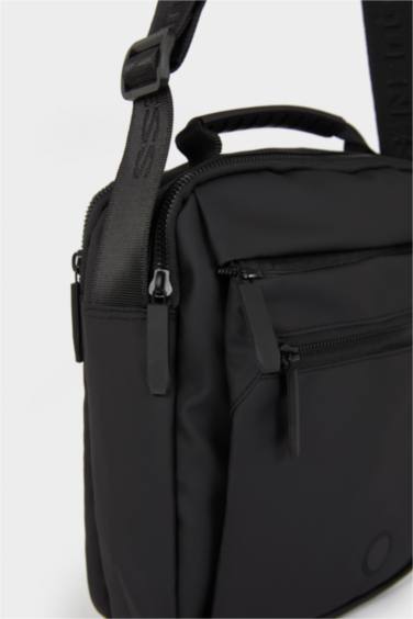 Мужская искусственная кожаная сумка через плечо