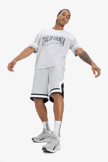 DeFactoFit Oversize Fit Sports Shorts