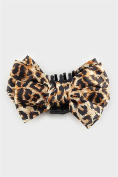 مشبك شعر نسائي اسود وتايجر - قطعتين