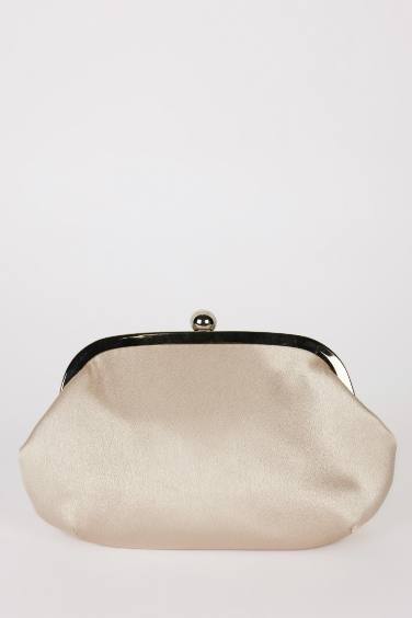 DCEY x DeFacto Kadın Saten Güllü El Çantası