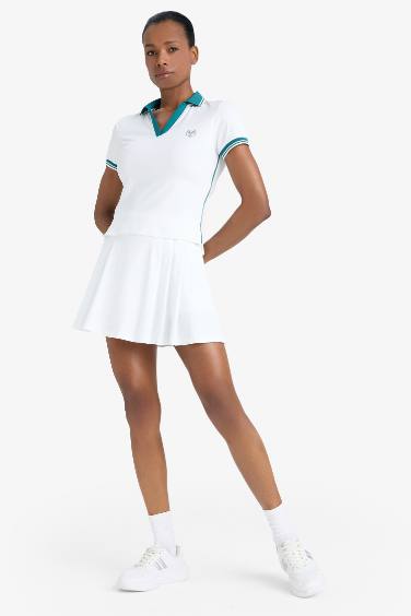 поло жаға слоган Қысқа жеңді футболка