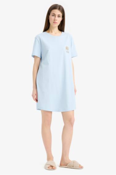 Regular Fit Crew Neck Looney Tunes Licensed Knitted Dress