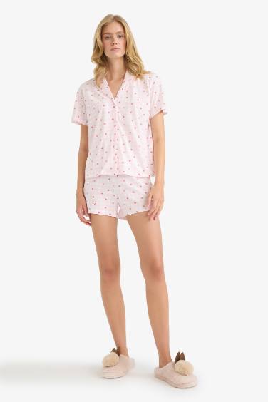 Regular Fit Short Sleeve 2 Piece Set