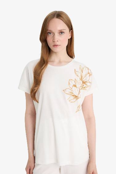 Regular Fit Crew Neck Short Sleeve T-Shirt