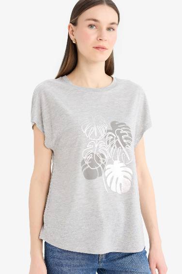Crew Neck Short Sleeve T-Shirt