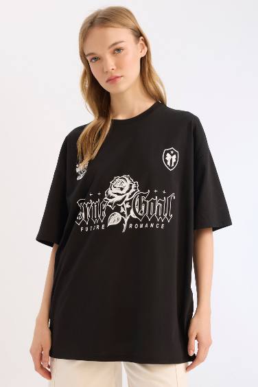 Oversize Fit Short Sleeve T-Shirt