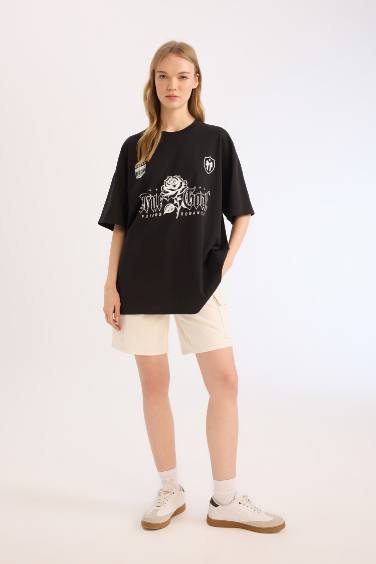 Oversize Fit Short Sleeve T-Shirt