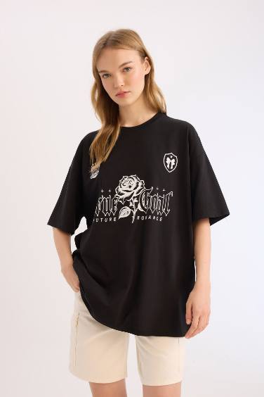 Oversize Fit Short Sleeve T-Shirt