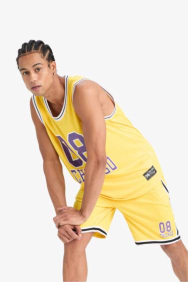 تيشيرت رياضي قصة عادية سريع الجفاف من DeFactoFit