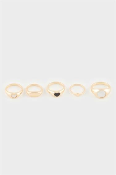 محبس نسائي ذهبي - 5 قطع