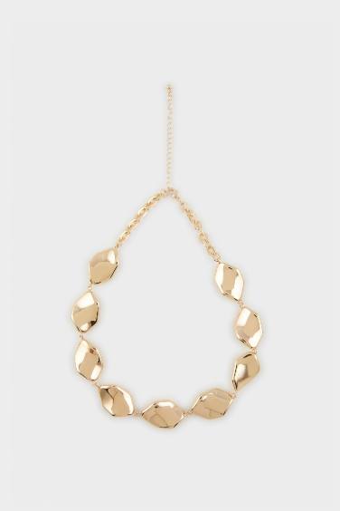 قلادة نسائي ذهبي