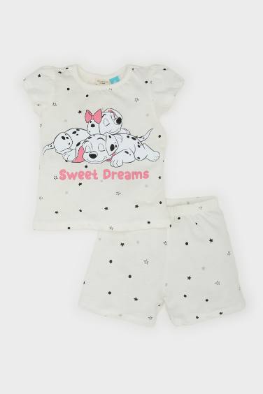 Baby Girl 101 Dalmatians Cotton 2 Piece Pajama Set