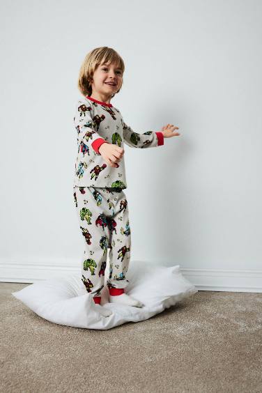 Ensemble Pyjama Marvel Comics en coton pour bébé garçon
