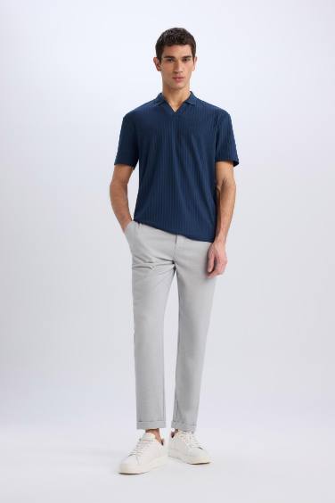 Jogger Fermuarlı Paça Yazlık Kumaş Pantolon