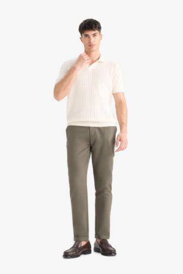 Летние брюки с резинкой и карманами