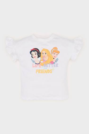 Baby Girl Disney Princess Regular Fit Crew Neck T-shirt