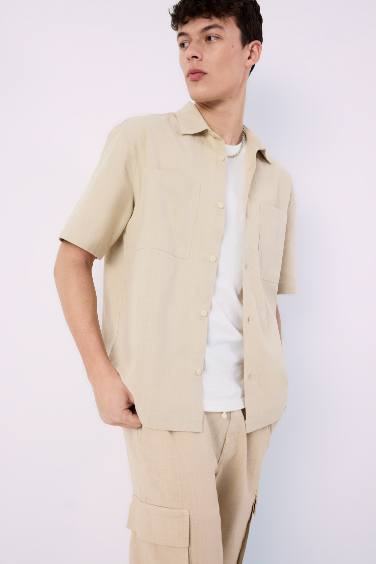 Relax Fit Summer Short Sleeve Shirt