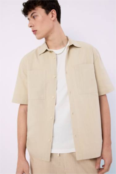 Relax Fit Summer Short Sleeve Shirt