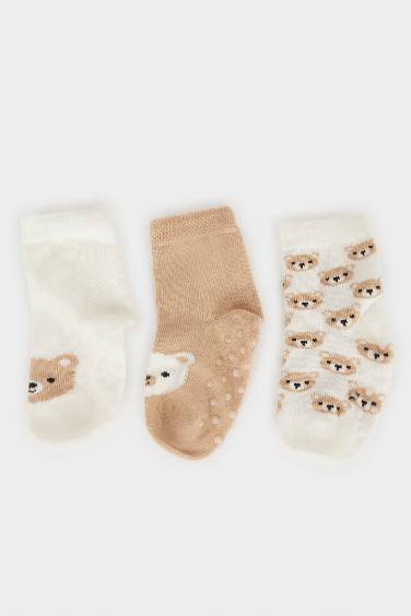 Baby Boy Animal 3 piece Long sock