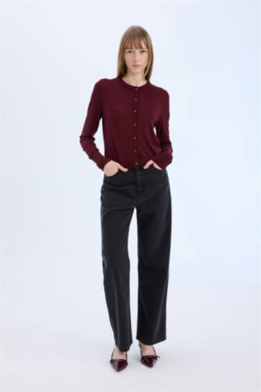 جاكيت قصة عادية بياخة مستديرة