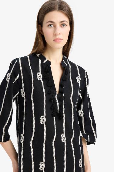 Fall in Love Regular Fit Cotton Beach Wear