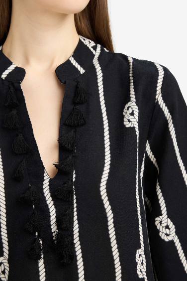 Fall in Love Regular Fit Cotton Beach Wear