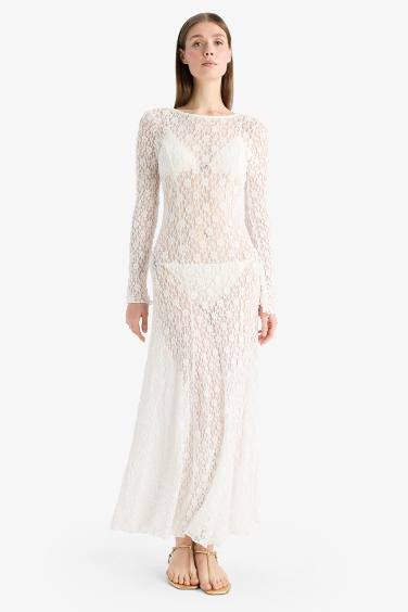 Fall in Love Regular Fit Lace Beachwear