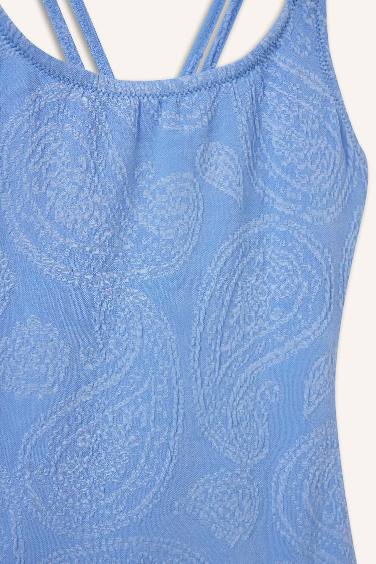 مايوه بناتي محبوك