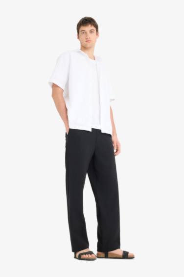 Beli Bağcıklı Wide Leg Geniş Paça Eşofman Altı