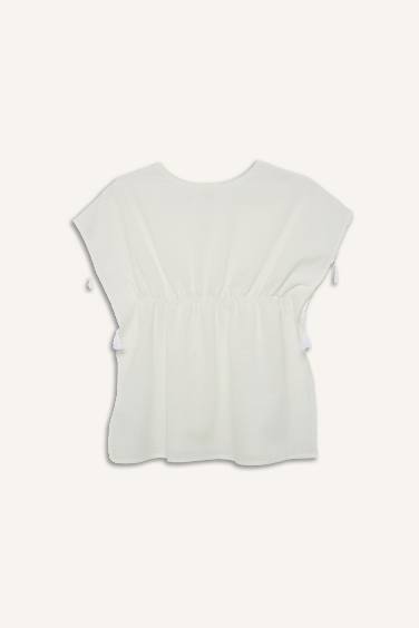 فستان بحر قطن بناتي