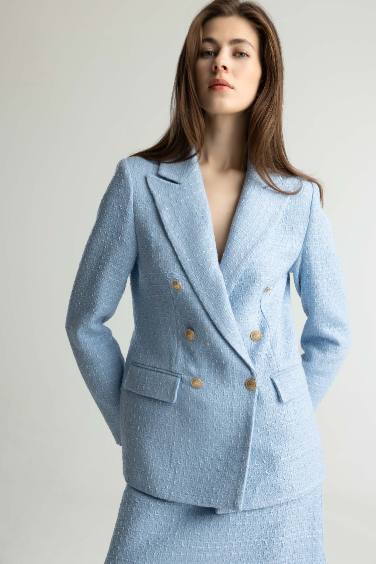 Regular Fit Jacket Collar Blazer