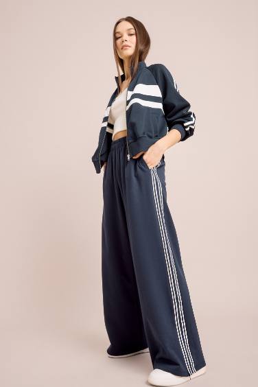 Coool Fitted Dik Yaka Cepli Kalın Fermuarlı Sweatshirt