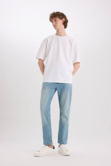 بنطرون جينز سيرجيو قصة عادية برجل عادي وخصر عادي