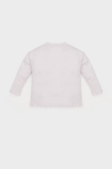 Baby Girl Crew Neck Long Sleeve T-Shirt