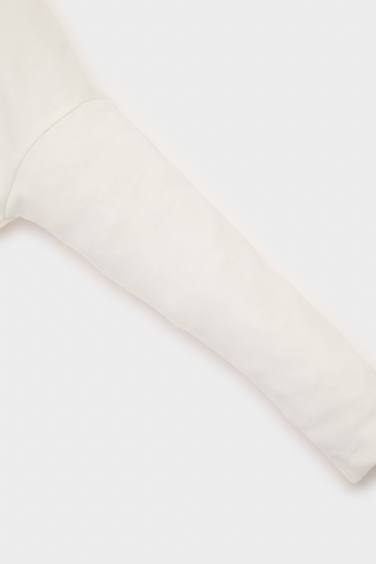 طقم تيشيرت بنات بطبعة جلد نمر بأكمام طويلة و سروال ضيق بخصر مطاطي