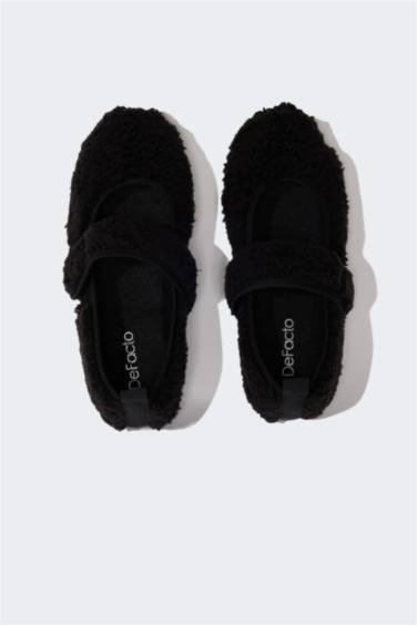 Kadın Düz Taban Tek Bantlı Babet - Görsel 6