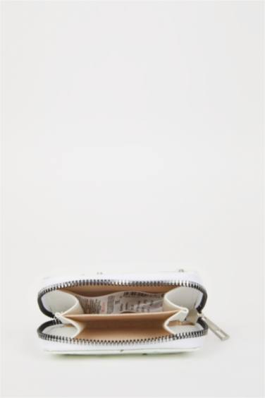 محفظة عملات نسائي جلد صناعي فلورال