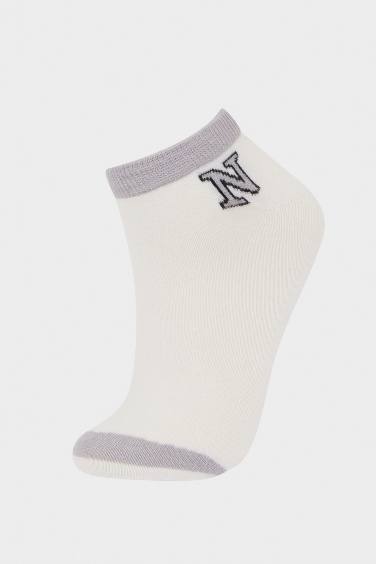 Erkek Çocuk 5'li Pamuklu Patik Çorap