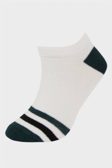 Erkek Çocuk 5'li Pamuklu Patik Çorap